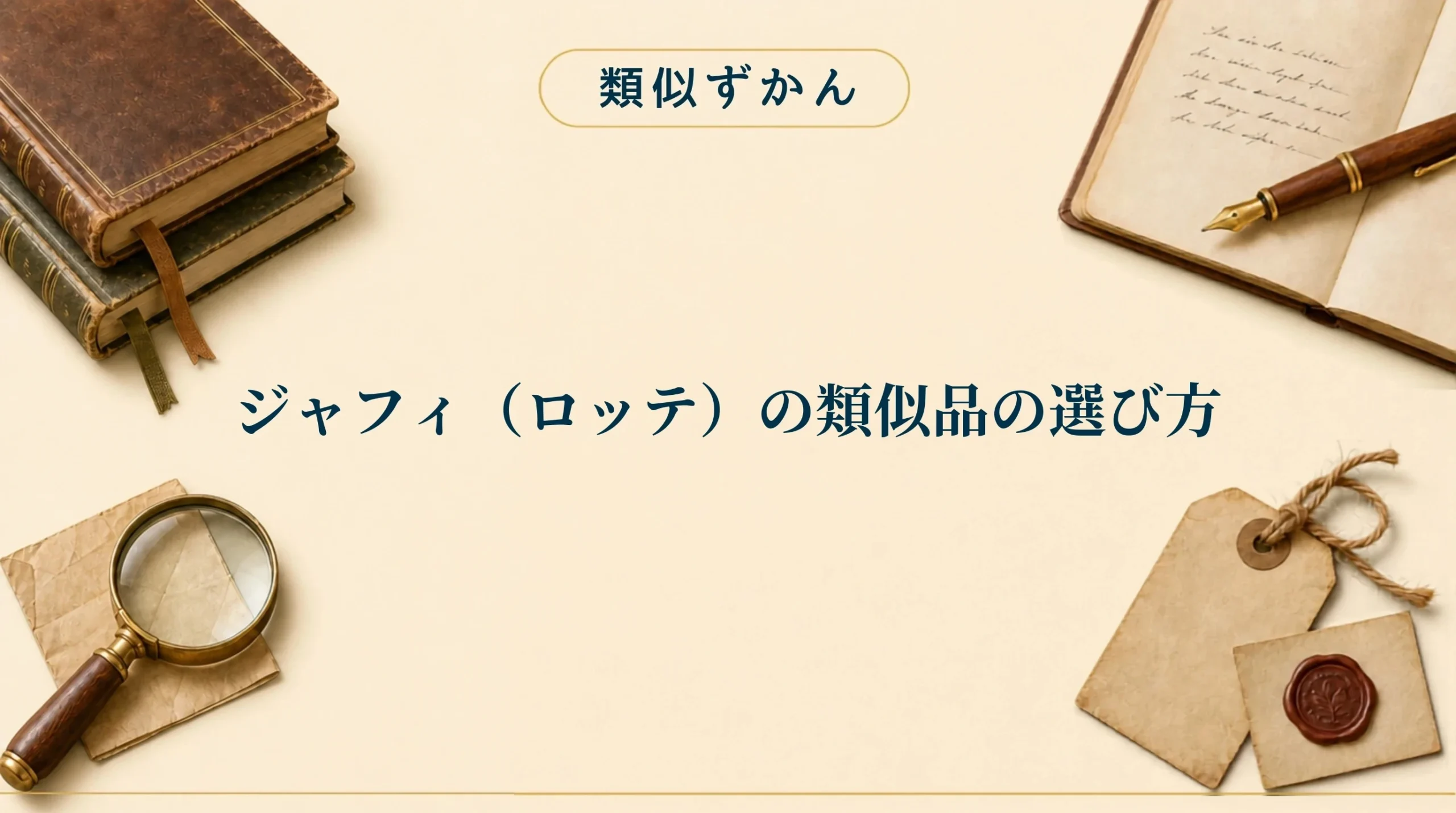 自分にぴったりなジャフィの類似品の選び方