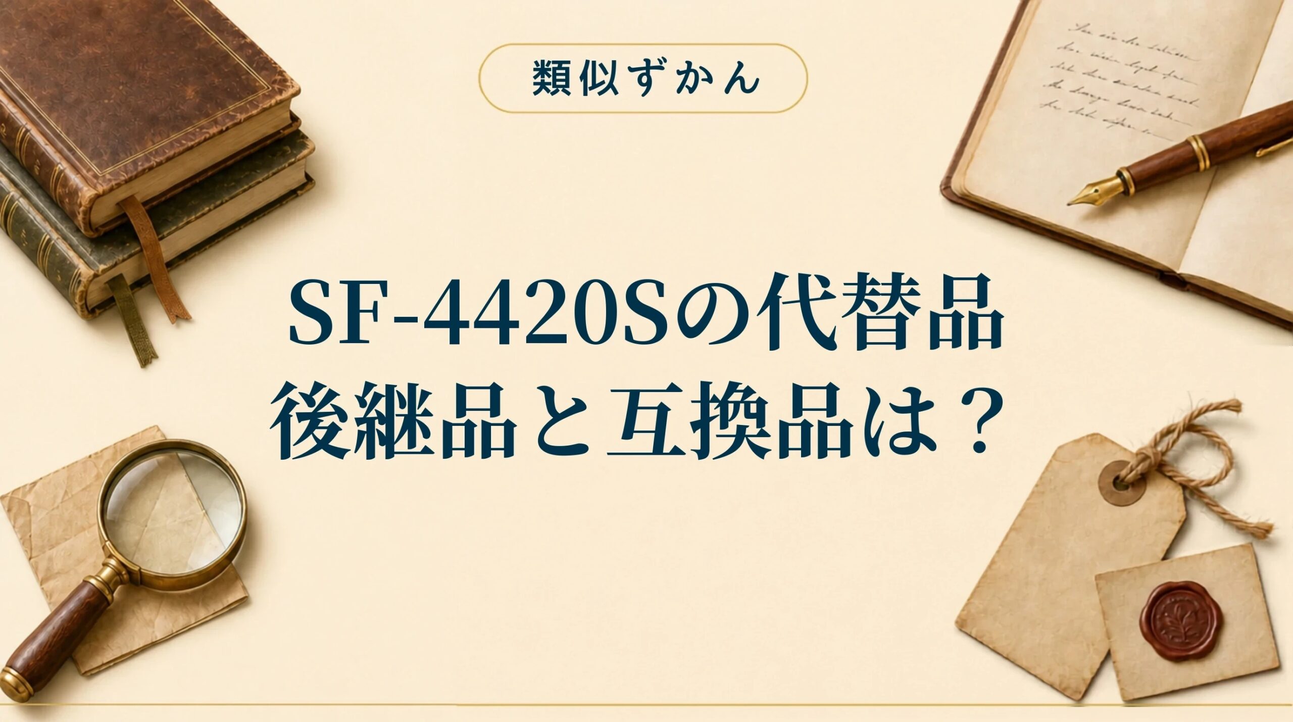 SF-4420Sの代替品8選【適合表つき】後継品・互換品を徹底比較