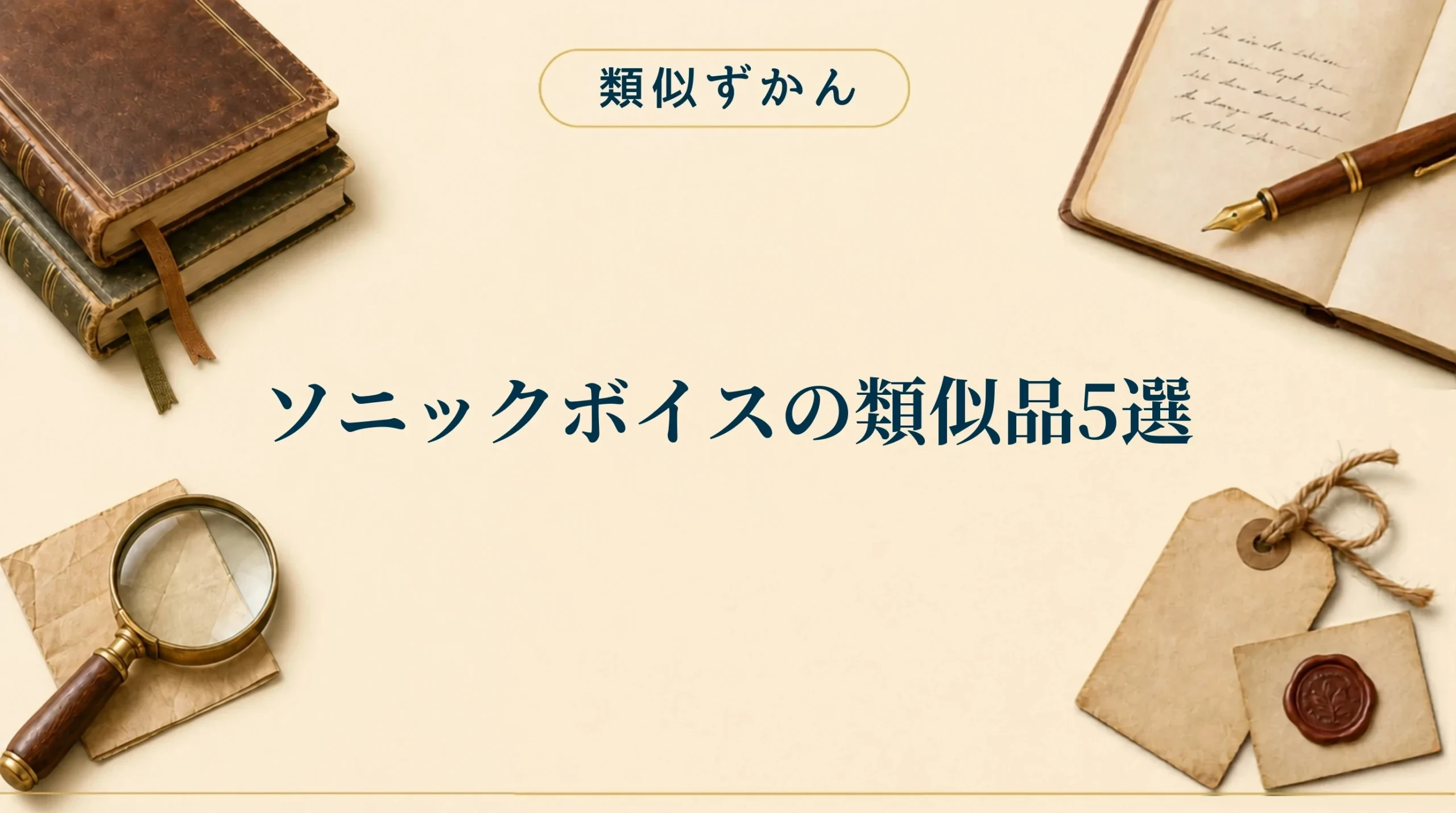 ソニックボイスの類似品5選【比較表】