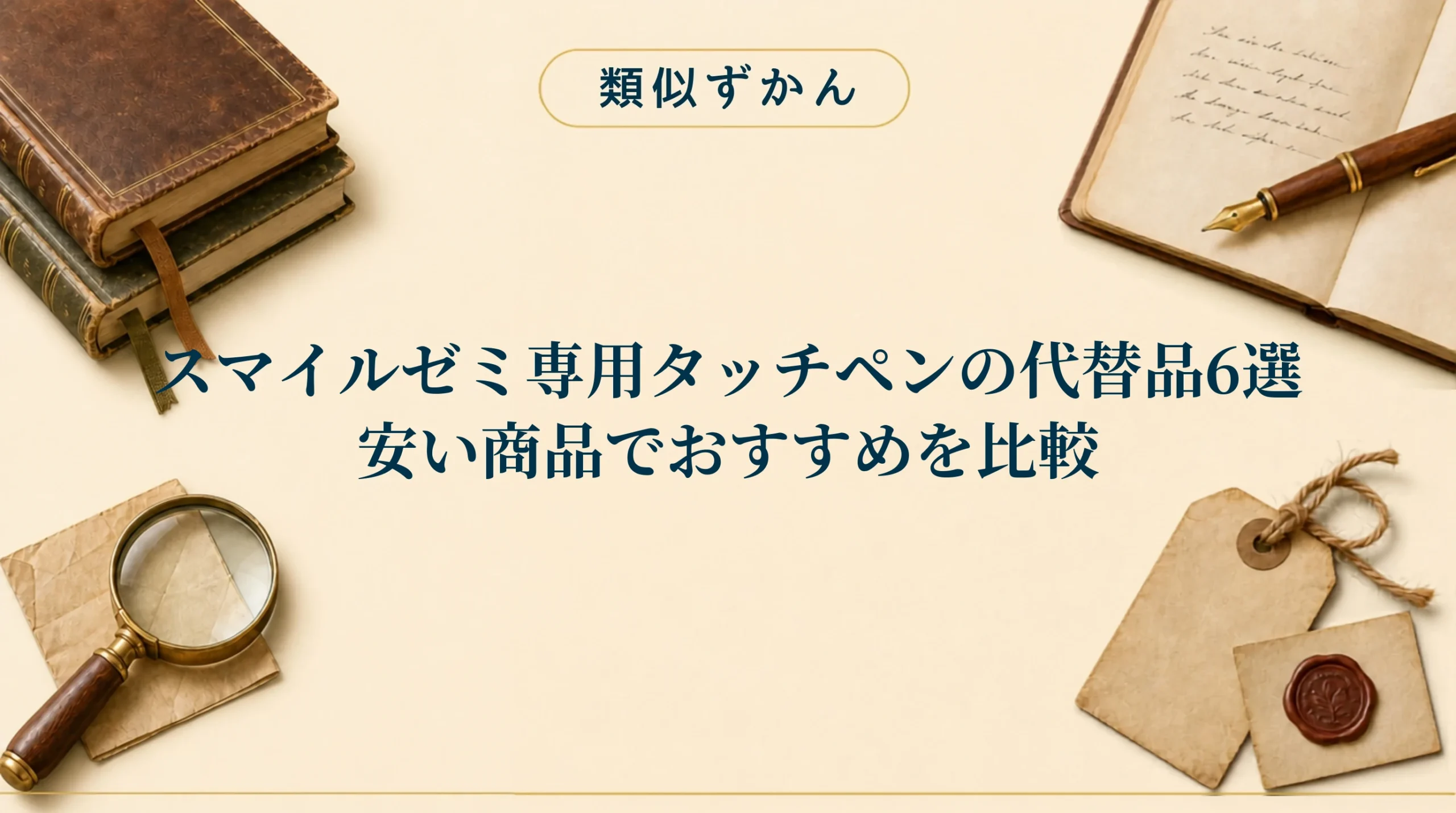 【スマイルゼミタッチペンの代替品6選】本家との違いは？安いおすすめを比較