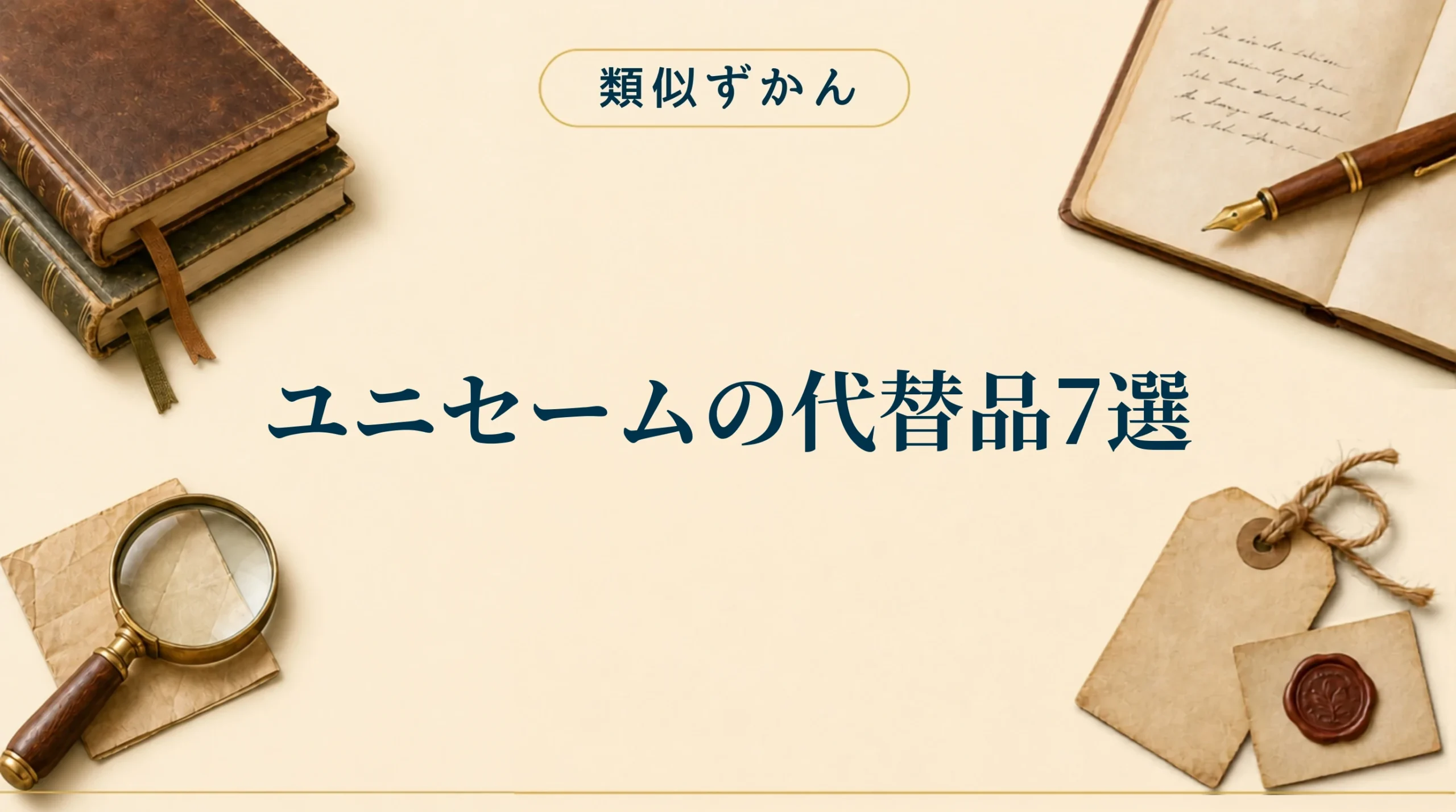 ユニセームの代替品7選【比較表】
