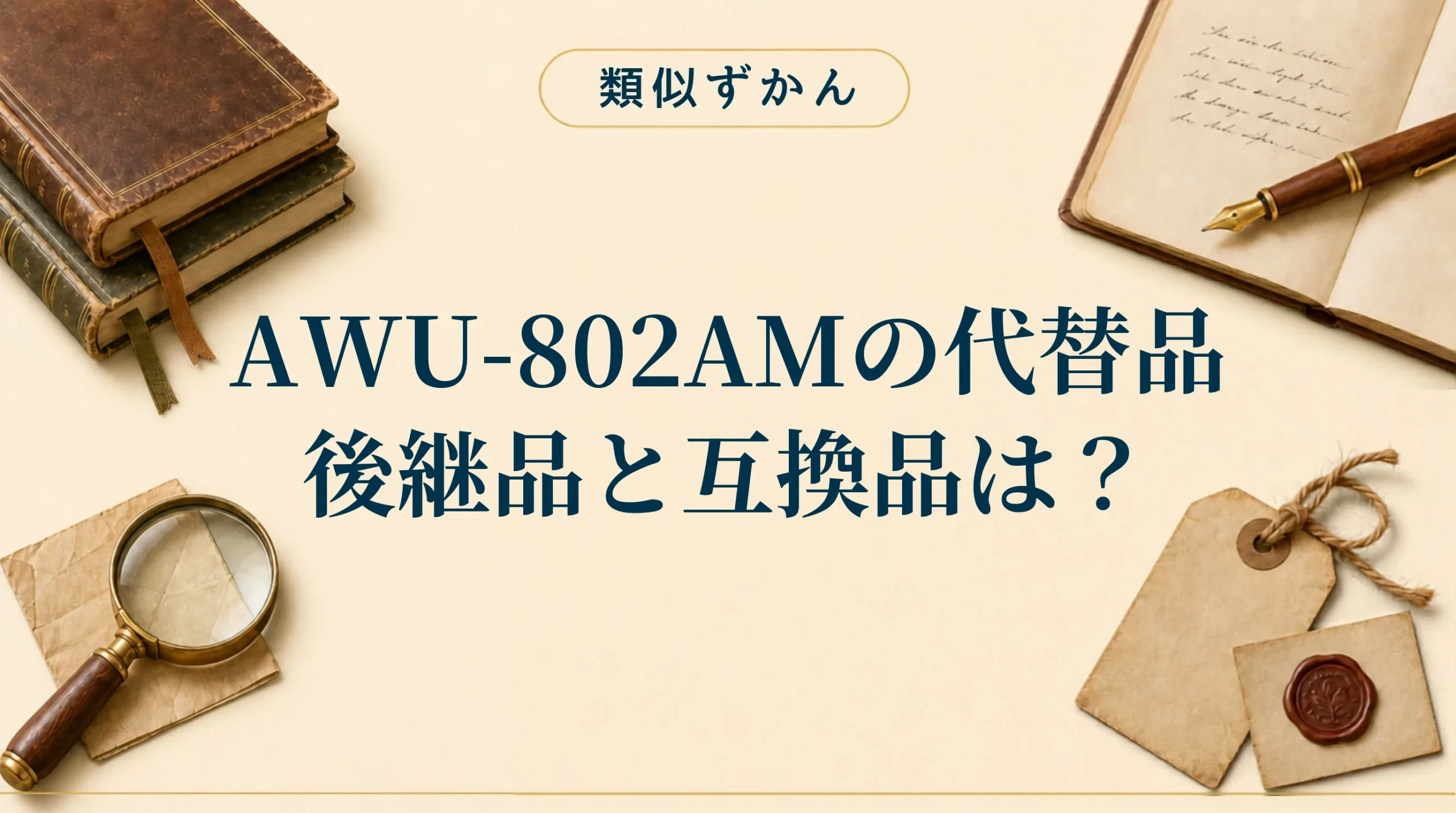 【AWU-802AMの代替品】後継品と互換品は？適合表つきで解説