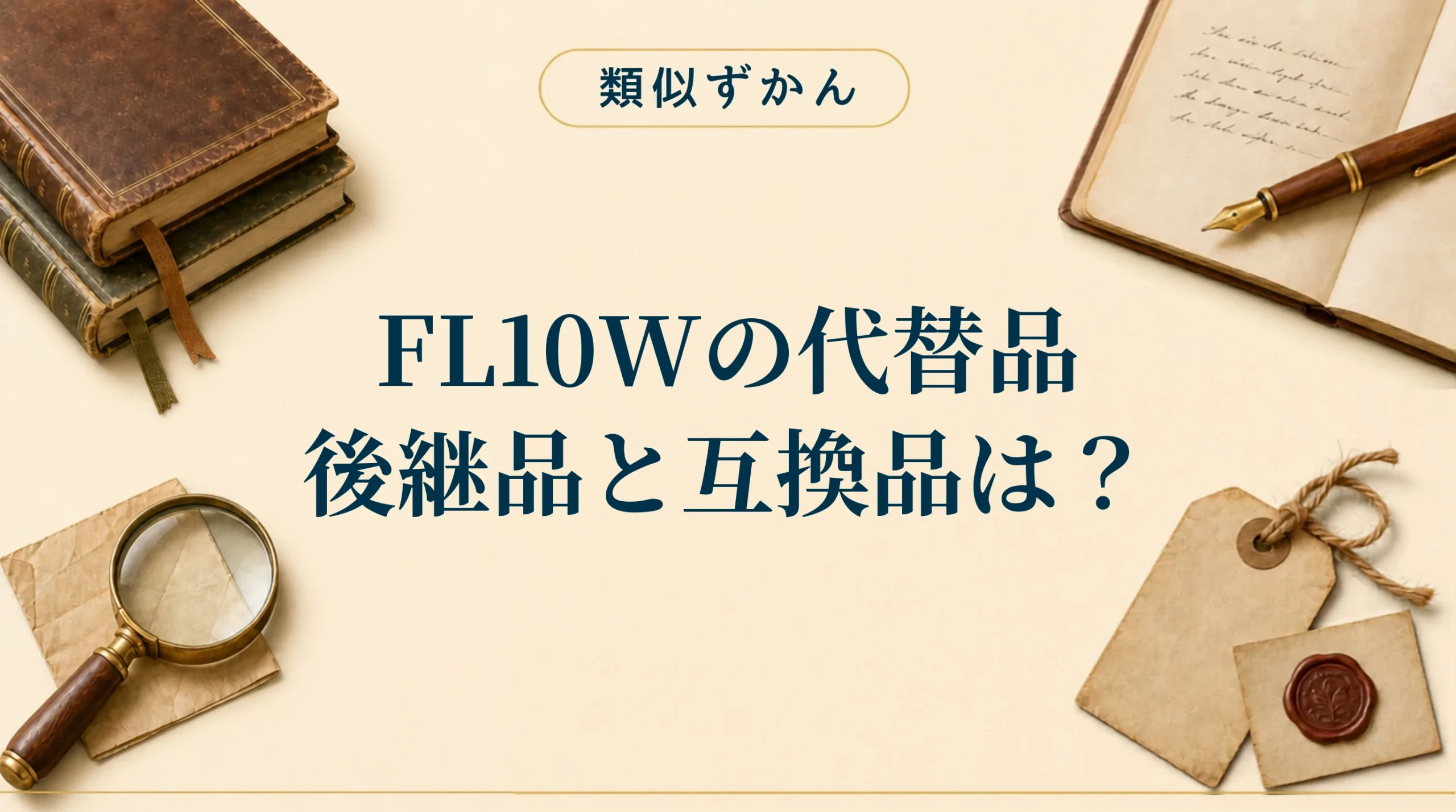 【FL10Wの代替品】後継品と互換品は？適合表つきで解説