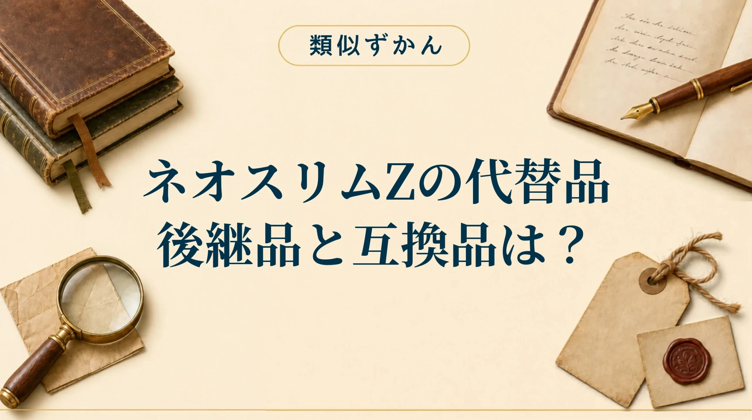 【ネオスリムZの代替品】後継品と互換品は？適合表つきで解説