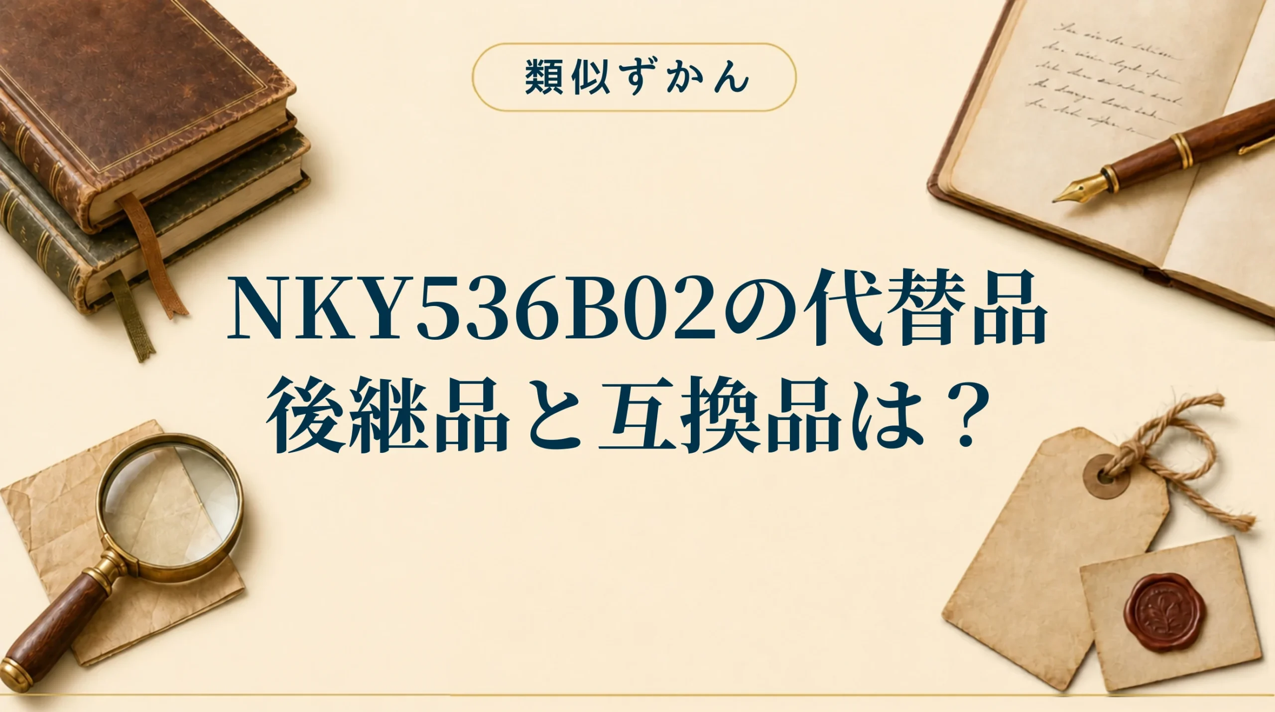 【NKY536B02の代替品】後継品と互換品は？適合表つきで解説