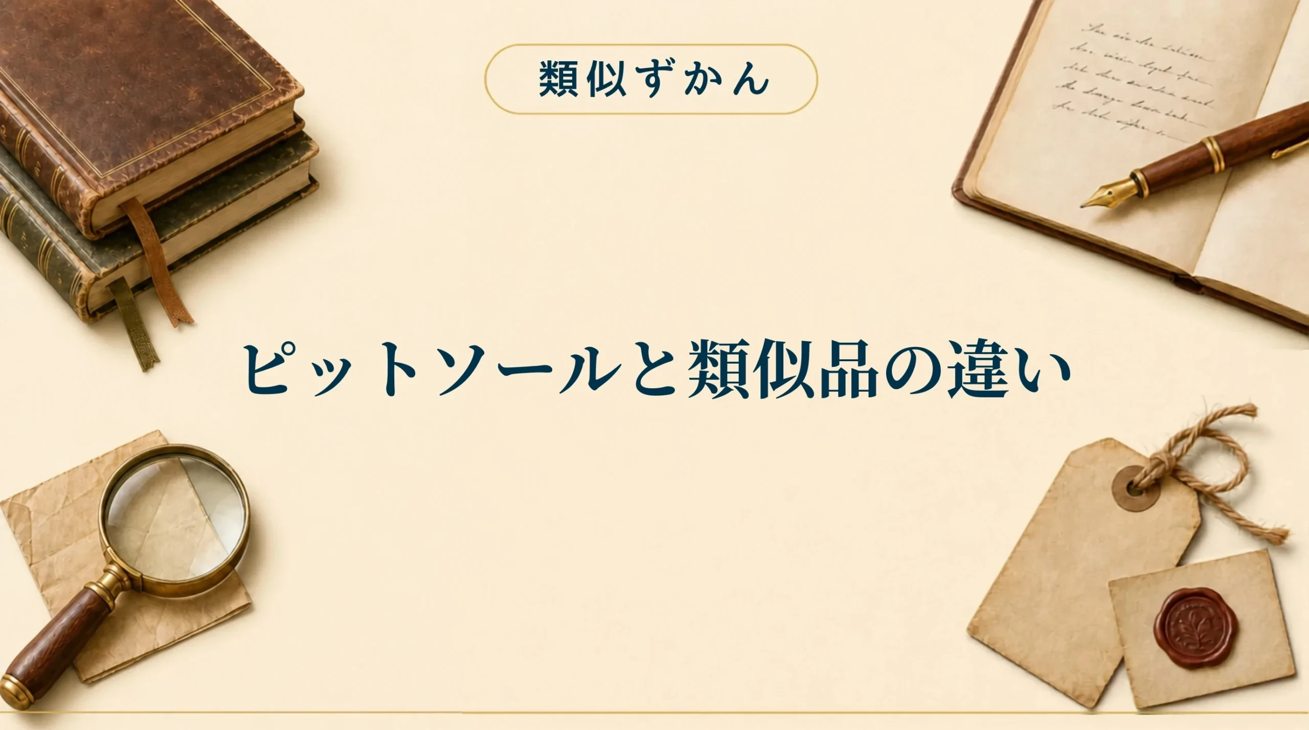 ピットソールと類似品の違い